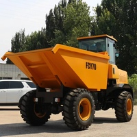 Camion benne agricole 4x4 de 7 tonnes homologué CE, diesel, avec chargeur frontal et pompe hydrostatique Yuchai Liyuan