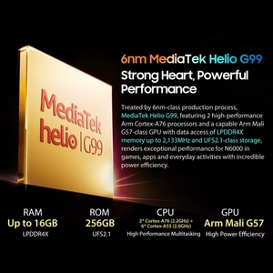 Dropshipping 8GB + 256GB, IP68 /MIL-STD-810H <span class=keywords><strong>Android</strong></span> 13 Mediatek mtk6789 Helio G99 <span class=keywords><strong>4.3</strong></span> inch Blackview N6000 với pin 3600mAh - Product Image 6