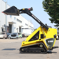 Derette S1050 Mini-Raupenlader 700 kg Diesel Kompaktmaschine für Kleine Bauunternehmer und Grundstückspflege