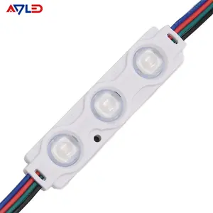 12v Rgb Led Module Smd 5050 Injection Waterproof 160 Degree Led Module For Outdoor Logo Signage
