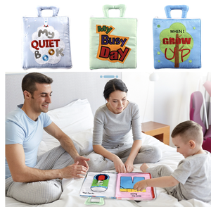 מעשי יומי מיומנות עבודה אימון מוקדם חינוכית שלי ראשון שקט ספר עסוק מונטסורי בד ספר תינוק KidsToys מתנה - Product Image 1