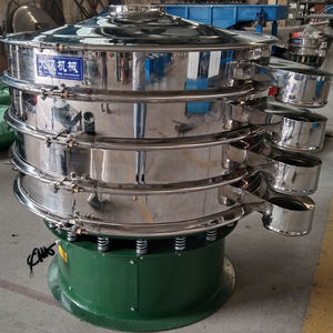 Tamis vibrant rotatif entièrement automatique Moteur vertical triphasé Contrôle intelligent pour la séparation du minerai 5-500 Mesh - Product Image 2