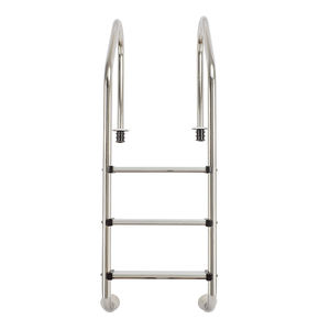 Échelle de <span class=keywords><strong>piscine</strong></span> hors sol en acier inoxydable 304/316 de 42 mm avec dossier en forme d'échelle, vente en gros d'usine, pour piscines - Product Image 5