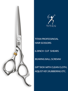 Forbici Professionali Titan da 5.5 e <span class=keywords><strong>6.0</strong></span> Pollici per Taglio e Sfoltitura <span class=keywords><strong>Capelli</strong></span>, Strumenti per Parrucchieri e Barbieri - Product Image 2