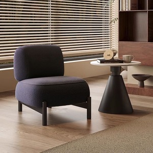 Fauteuil simple en bois massif <span class=keywords><strong>de</strong></span> style japonais, design crème, luxe léger, multifonctionnel, en fer, pour balcon, fauteuil inclinable <span class=keywords><strong>de</strong></span> loisirs, petit modèle - Product Image 6
