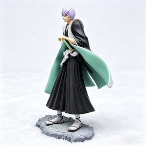 Statua <span class=keywords><strong>Samurai</strong></span> in Stile Anime, Scala 1/7, Figura Collezionabile in Resina Dipinta a Mano, Elegante Scultura di Guerriero in Kimono per Appassionati Adulti - Product Image 2