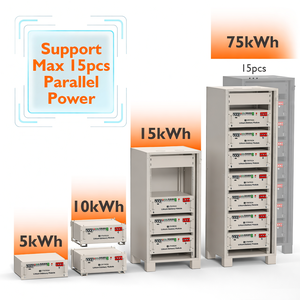 Lithtech Deep Cycle Rechargeable <b>48V</b> 100Ah Ion <b>Battery</b> Pack With BMS for Home Energy Storage - Product Image 5