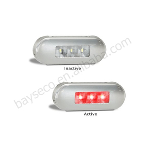 HST-20109 3 LED trắng/hổ phách/Red Trailer Side Marker chỉ số ánh sáng 12V/24V lần lượt tín hiệu phanh phía sau đèn cảnh báo - Product Image 6