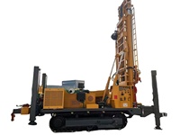 Fabrieksdirecte verkoop 2000m rupsband kleine waterputboorinstallatie diesel hydraulische waterputboormachines