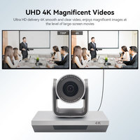 Cámara PTZ de Transmisión en Vivo Oneking 4K 10X USB/HDMI, Videocámara para Streaming en Directo