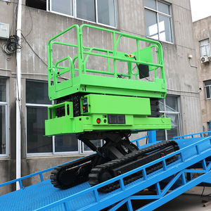 Gran oferta, 6m, 8m, 10m, 12m, 14m, 16m, vehículo de elevación media, nivelación automática, elevador de andamio eléctrico, elevador de tijera hidráulico - Product Image 1