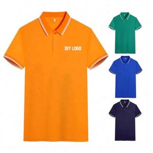 Factory Cheap Wholesale High Quality Polo T Shirts for Men Custom Logo Polyester Men's Short Sleeve T Shirts - Product Image 5