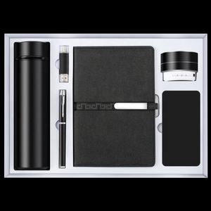 Ensemble Cadeau d'Affaires Personnalisé Neuf : Carnet A5 Rigide, Stylo, Bouteille Isotherme, Power Bank, Clé USB 16 Go et Haut-parleur - Product Image 3