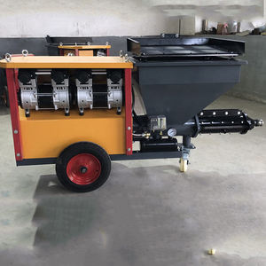 Fabrika Fiyatı Yüksek Verimli Mini Çimento Harcı Püskürtme Sıva Makinesi - Product Image 5