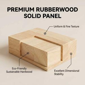 Pannello <span class=keywords><strong>in</strong></span> Legno di Gomma Naturale ENF Grado 10mm 4*8mm, Compensato <span class=keywords><strong>in</strong></span> Legno <span class=keywords><strong>Massello</strong></span> di Quercia per la Realizzazione di Mobili di Alta Qualità - Product Image 2