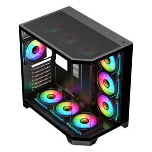 OEM ML280pro Glass Gaming Case Desktop Gabinete <span class=keywords><strong>Gamer</strong></span> RGB Boitier <span class=keywords><strong>Gamer</strong></span> Computer <span class=keywords><strong>PC</strong></span> Case <span class=keywords><strong>Chasis</strong></span> - Product Image 2