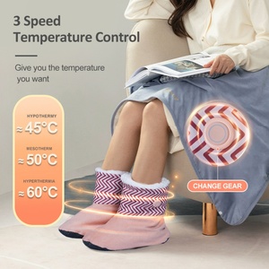 China Wholesale Home Foot Warmer Boots <b>Usb</b> Portable Electric Foot and Leg Warmers for Elderly - Product Image 3