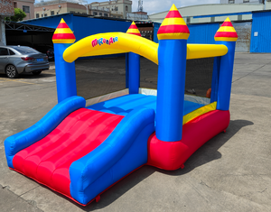 Vente directe d'usine, château gonflable à glissière sèche, matériau PVC résistant, château gonflable à glissière durable - Product Image 3