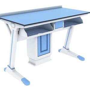 Mesa <span class=keywords><strong>de</strong></span> Laboratorio <span class=keywords><strong>de</strong></span> <span class=keywords><strong>Ciencias</strong></span> Químicas para Escuela Primaria y Secundaria, para Estudiantes y Profesores, Material <span class=keywords><strong>de</strong></span> PVC, Origen China - Product Image 3