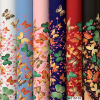 Impression numérique de haute qualité en Polyester, tissu imprimé Rose confortable au bord de la cour