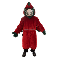 Costumes de mascotte d'aigle rouge sur mesure fabriqués par Blue Sky Professional Manufacturer pour les cérémonies d'ouverture et de fermeture des écoles