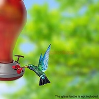 Base en plastique extérieure de kit d'abreuvement d'oiseau de pigeon mangeoire d'oiseau de colibri