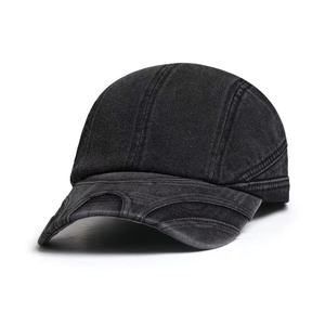 High Quality Vintage Washed Distressed Denim Baseball Cap Stylish Versatile and Suitable for All Seasons Custom Logo Available - Product Image 3