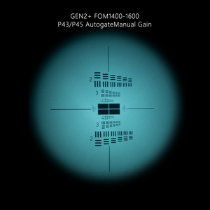 QCNV Q4-B Intensificateur de gain manuel à trois touches MX10160 GEN2+ FOM1400+P43/P45 pour dispositifs de vision nocturne PVS14 PVS31 - Product Image 2