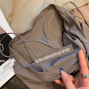 Womens <strong>Tops</strong> Ribbed <strong>Racer</strong> Back <strong>tank</strong> Knitted Sling Bra Vest Straight Shoulder Straps Padded Workout <strong>tank</strong> <strong>Tops</strong> for Women Athletics - Product Image 6