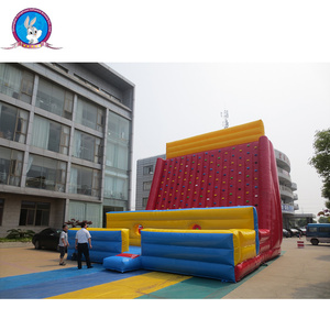 Mur d'<span class=keywords><strong>escalade</strong></span> gonflable d'extérieur à succès pour adultes et enfants 6x8x8m 0,45-0,55mm PVC Portable - Product Image 4
