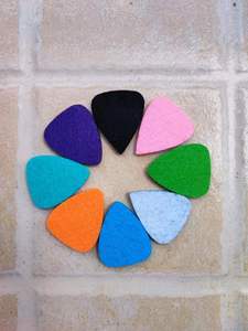 Système de ramassage acoustique, recyclage du feutre de guitare, couleur <span class=keywords><strong>orange</strong></span>, taille personnalisée - Product Image 3