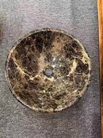 Lavabo en marbre de style ferme française, vintage et artistique, pour la décoration de la salle de bain à domicile, la villa et la cuisine, étanche et écologique