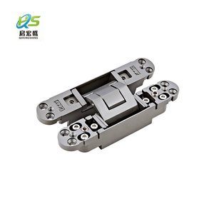 30x160mm Casting Stainless Steel 304 Concealed Hinge 120kg Heavy Duty 3d Door Customized Color Bld-gz160 180 Degree Opening - Product Image 2