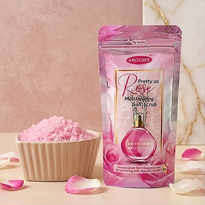 A902 Argussy Pretty As Rose Exfoliante de Sal Hidratante 300g. Cautivadora Fragancia de Rosas, Spa de Lujo Diseñado para Nutrir Suavemente y Profundamente - Product Image 2