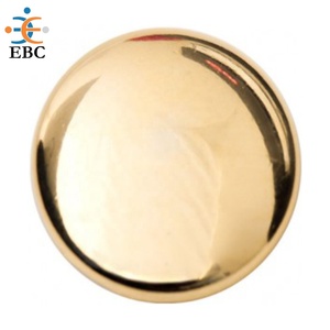 Boutons à tige en métal Logo personnalisé Bouton de couture en métal Accessoire de vêtement Bouton de couture rond en métal pour vêtements - Product Image 3
