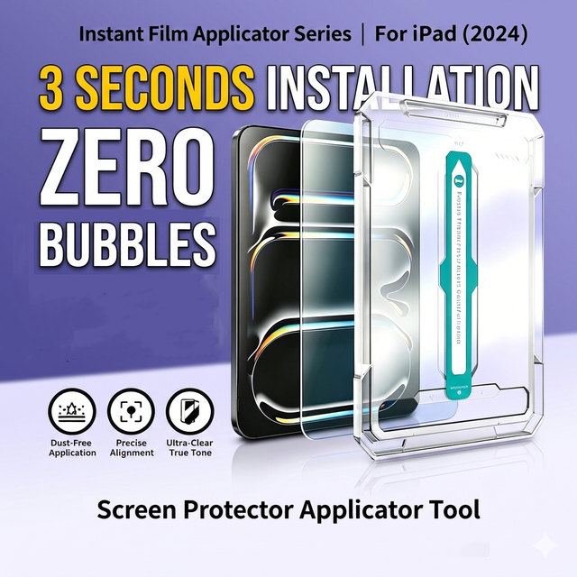 Tempered Glass Screen Protectors for iPad 9 9.7 10.5 Inch A16 5th 6th 10th 11 Generation Screen Protector Easy Installation Tool