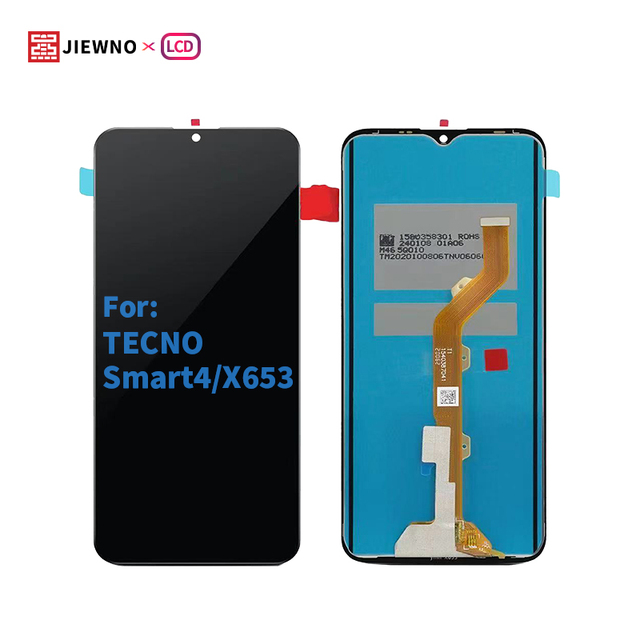 For TECNO Smart4/X653/X653 / X653C /BB4K / BB4j LCD Digital Touch Screen Display Assembly Replacement TECNO Mobile Phone