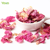 Baru panen alami kering merah muda kelopak Peony dapat dimakan bunga peoni kering kelopak untuk teh pernikahan Confetti dekorasi sabun lilin mandi