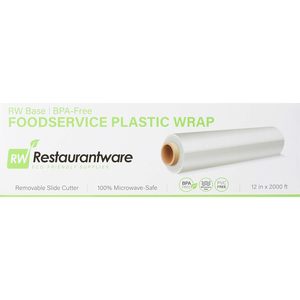 Foodservice <b>Plastic</b> <b>Wrap</b> 12 In X 2000 Ft BPA Free Microwave Safe - Product Image 4