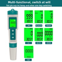 Testeur de qualité de l'eau numérique portable Vista 7 en 1 multi-paramètres avec TDS EC pH ORP