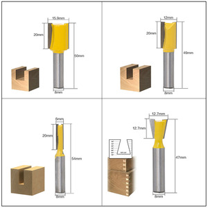 12Pcs <b>Router</b> Bit Set Woodworking Tools Milling Cutter 6mm 1/4 JL-12Pcs <b>Router</b> Bit Set <b>Router</b> Bit Kit With Case Kit De Fr - Product Image 4