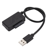 Kabel adaptor USB ke Sata USB2.0 3.0 kualitas tinggi kustom dengan kabel Data HDD Hard Drive 2.5 "inci 3.5"