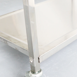 Carrito <span class=keywords><strong>de</strong></span> Acero Inoxidable Multicapa, Carrito Portátil <span class=keywords><strong>de</strong></span> Acero Inoxidable con Ruedas, Apto para Servicios <span class=keywords><strong>de</strong></span> <span class=keywords><strong>Catering</strong></span> - Product Image 6