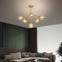 Lustre led suspendu en boule de verre, Style contemporain, Alibaba, chine, 220v