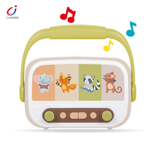 Mini radio pour enfants Chengji, modèle de dessin animé, jouets musicaux d'éveil sensoriel précoce pour bébé, OEM - Product Image 1