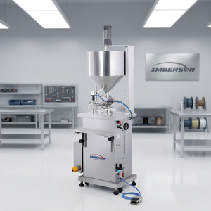 <span class=keywords><strong>Machine</strong></span> de remplissage de bouteilles en verre pneumatique semi-automatique verticale portable pour les boissons et les produits chimiques, remplisseuse de poudre industrielle - Product Image 2