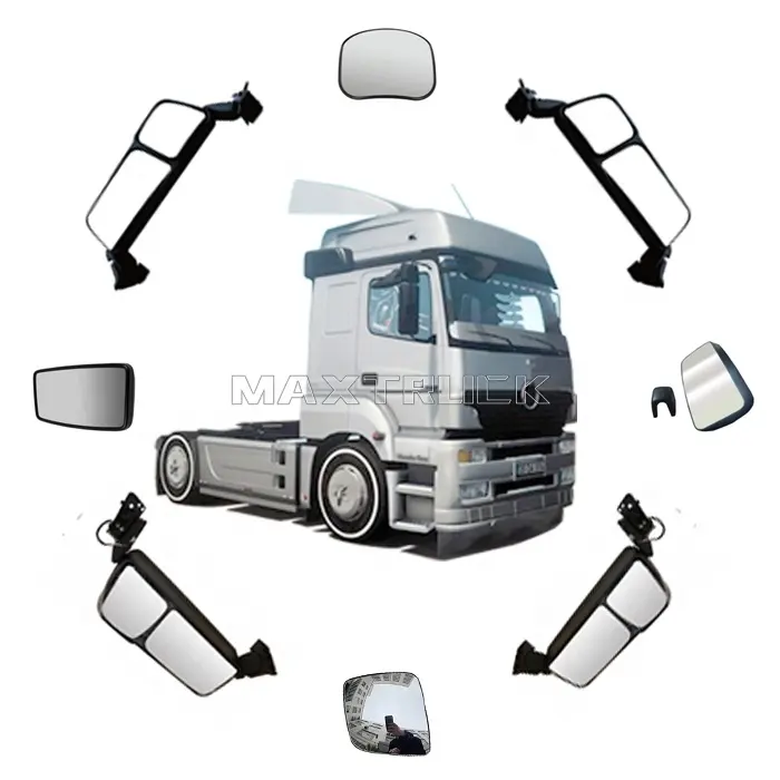 Maxtruck Boa Qualidade Peças De Reposição Do Caminhão Partes Do Corpo Sobre 10000 Itens Espelho Para MERCEDES BENZ Actros / Atego / Arocs / Axor