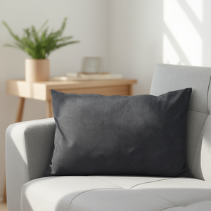 Cuscino in Denim Nero 40*60, Prodotto per Sedute e Arredamento - Product Image 2