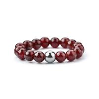Vente en gros de bague élastique en perles de cristal naturelles de 4mm, bague en pierre créative faite à la main, cadeau pour femme 1 pièce