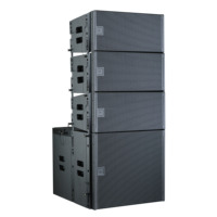 Equipo de Sonido Profesional de Alta Gama, Sistema de Altavoces Line Array de 2 x 10 Pulgadas con Controlador Neo de 600 W para Eventos de DJ